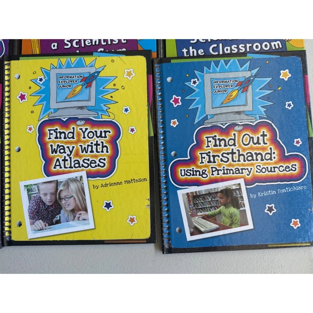18 Language Arts Information Science Explorer Junior Kids Educational Book Lot